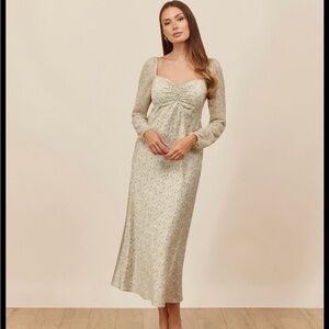 Floral Long Sleeve Maxi Dress